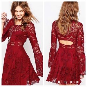 Free People Lovers Folk Song Dress